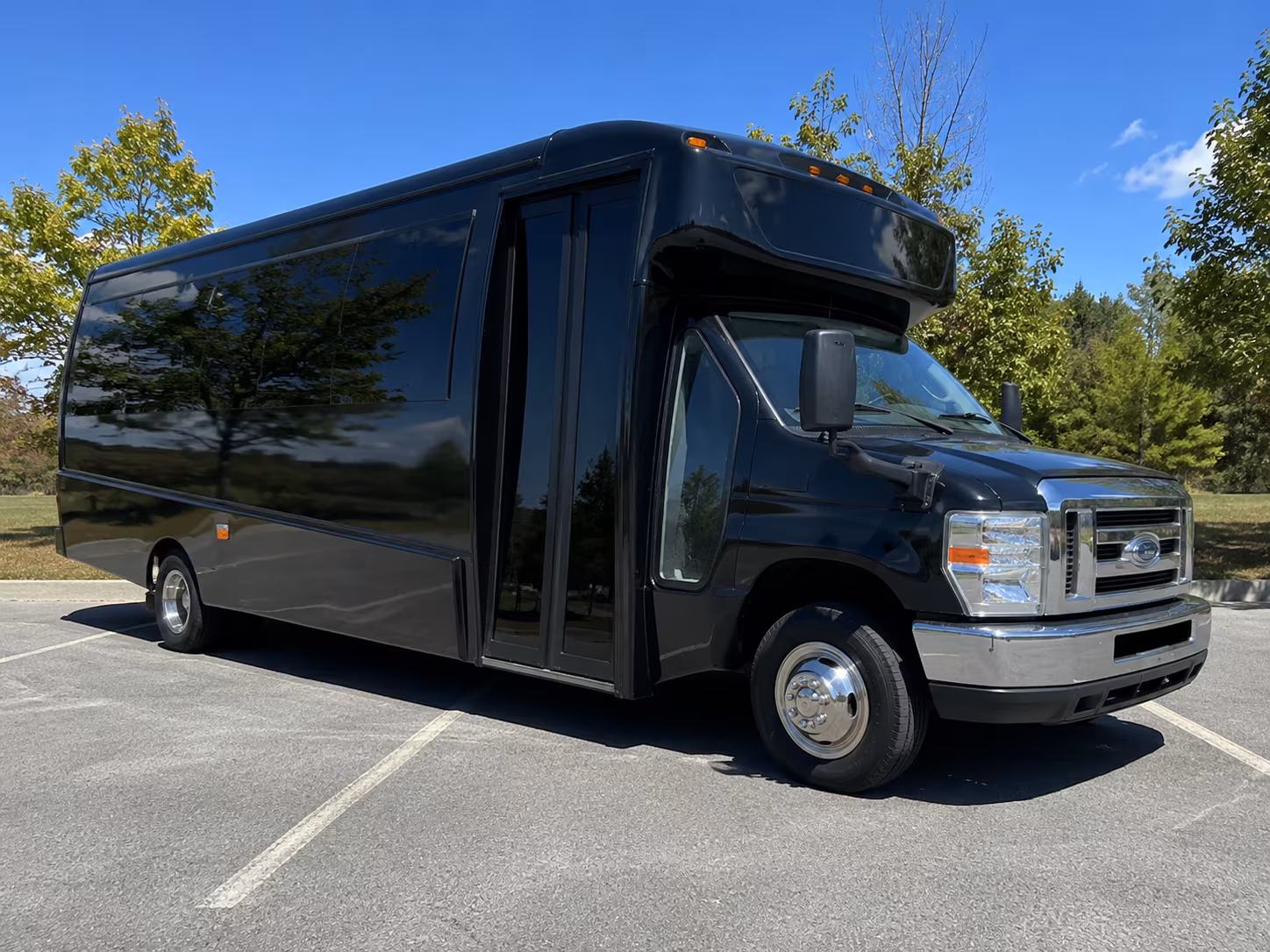 tracy corporate event transportation onboard seating