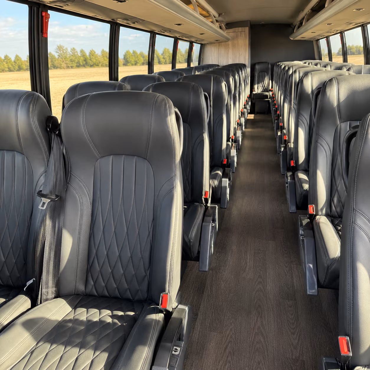 tracy school event transportation onboard seating