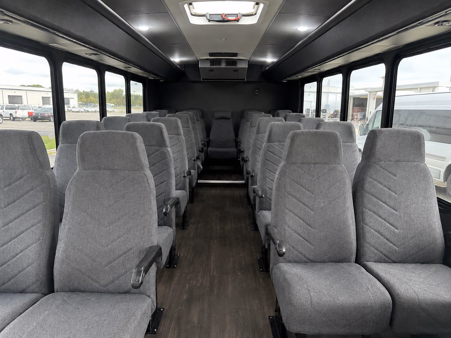 tracy wedding transportation onboard seating